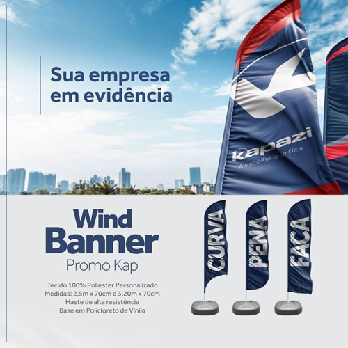 Wind Banner Promo Kap